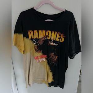 vintage ramones oversized band t-shirt